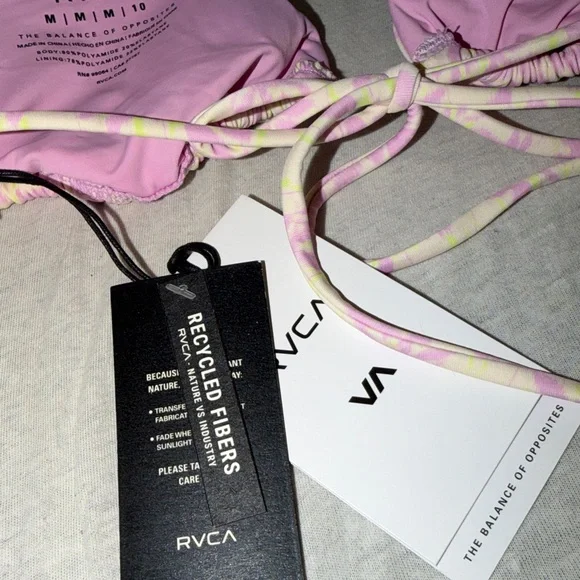 NWT RVCA Bikini Top - Picture 3 of 4